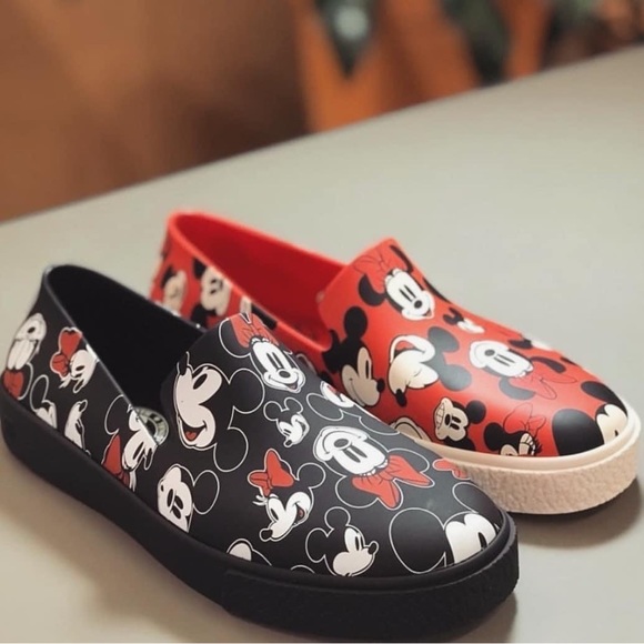 NWT MELISSA | Disney Mickey Minnie Mouse Ground Sneakers Size 7 Unisex - Picture 6 of 12